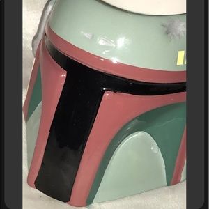 Star Wars Boba Fett Helmet Ceramic Mug By Galerie.